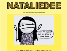 Tablet Screenshot of nataliedee.com